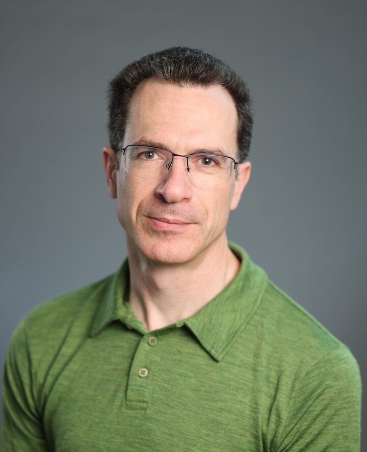 A headshot of a person